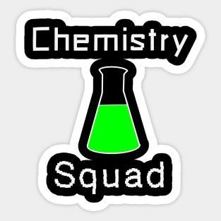 green chemistry squad Sticker